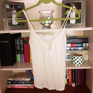 [Forever 21] lace up tank